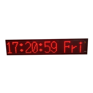 NZN® 10CM (Outdoor) RED Wireless LED Digital Message/Time/Date Display