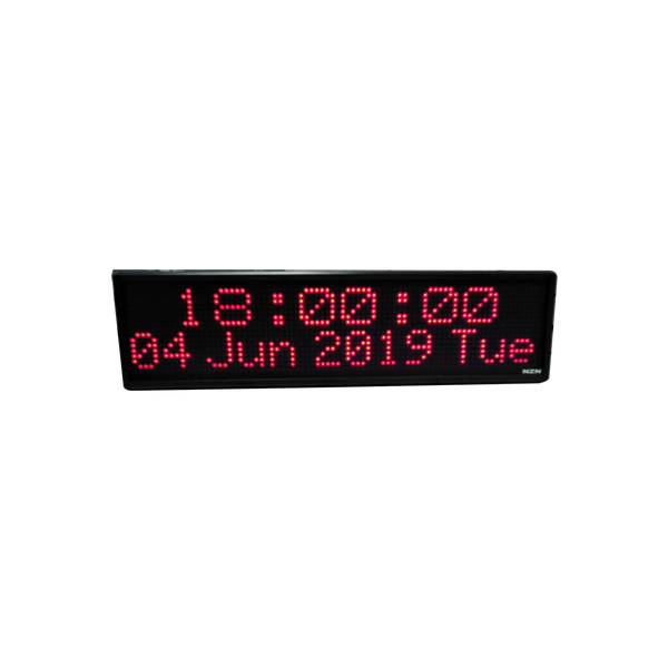 NZN® 10CM (Indoor) RED Wireless LED Digital Message/Time/Date Display