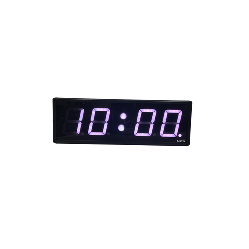 NZN® 10CM White  LED Digital Clock HH:MM