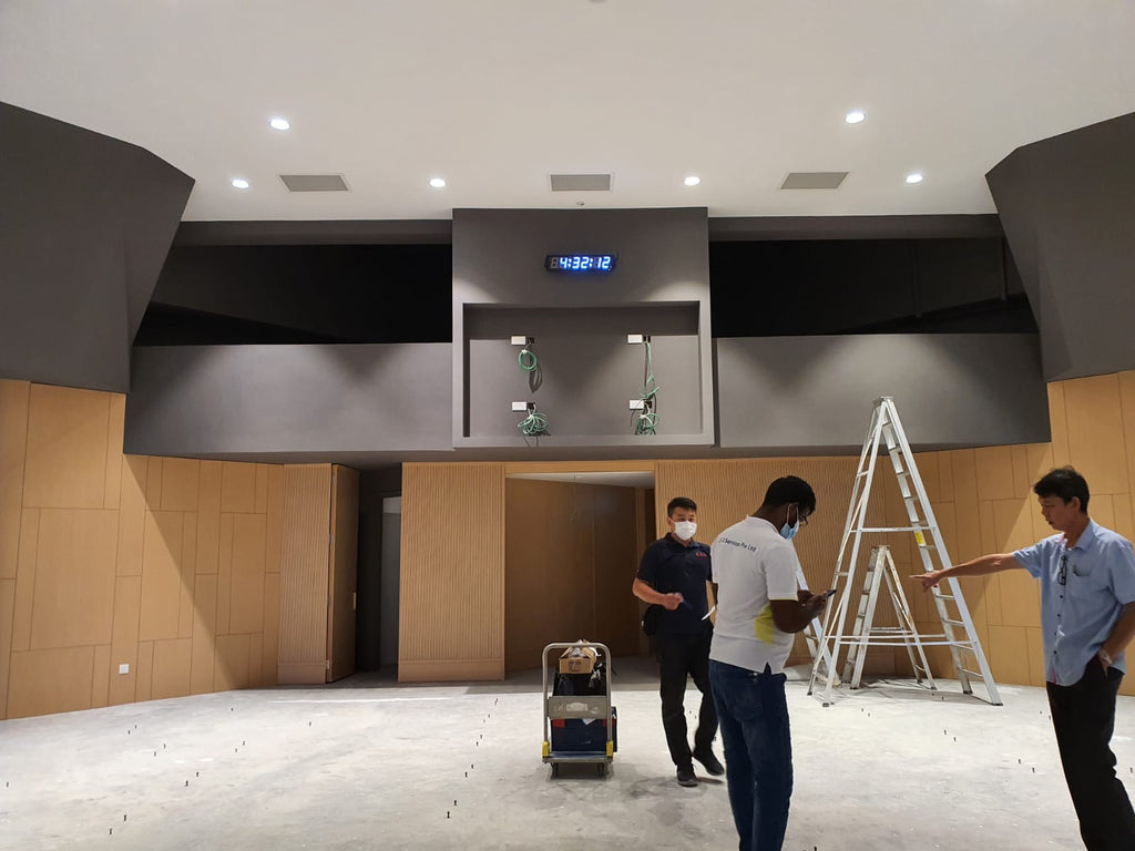 GPS-Synchronized Digital Clock @Calvary Baptist Church | BDE Technology
