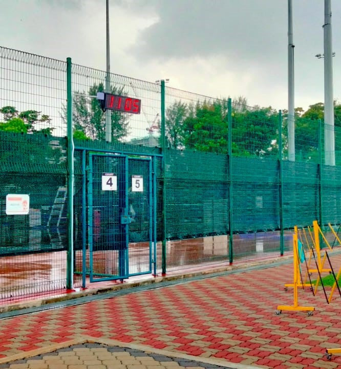 Synchronized Digital Clock (Outdoor) @Kallang Tennis Centre