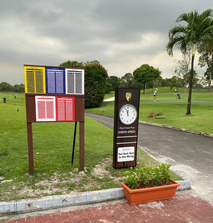 Our Synchronized NZN® Analogue Clocks @Warren Golf & Country Club