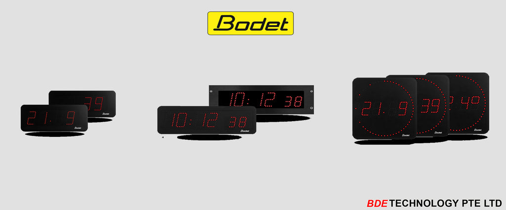 Bode Time Clocks Bodet Led Digital Clock | BDE-TECH