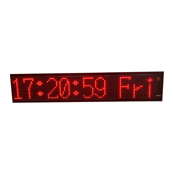 NZN® 10CM (Outdoor) RED Wireless LED Digital Message/Time/Date Display