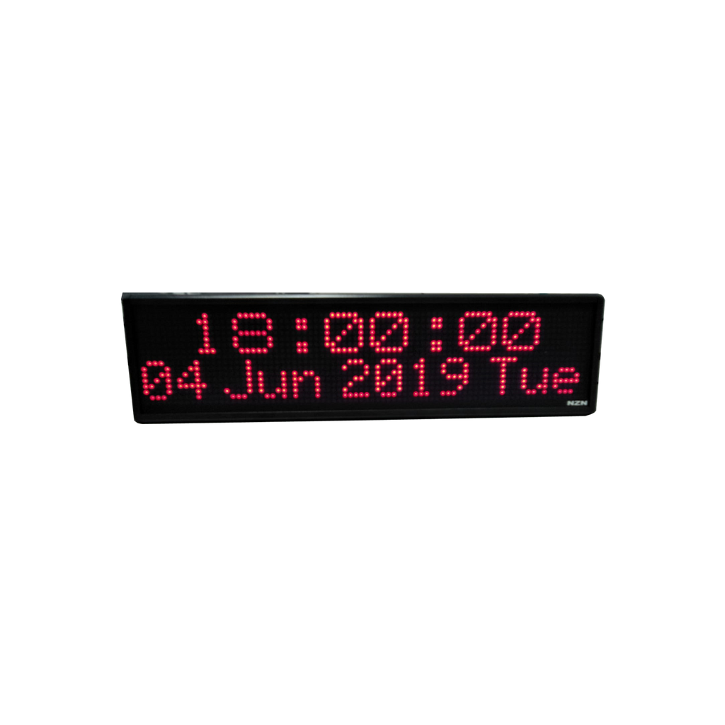 NZN® 10CM (Indoor) RED Wireless LED Digital Message/Time/Date Display