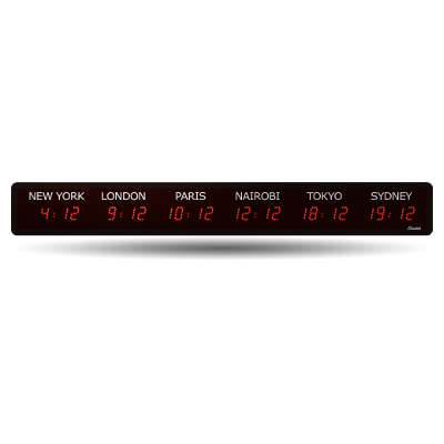 Bode Time Clocks BODET Timezone Clock - BDE Tech